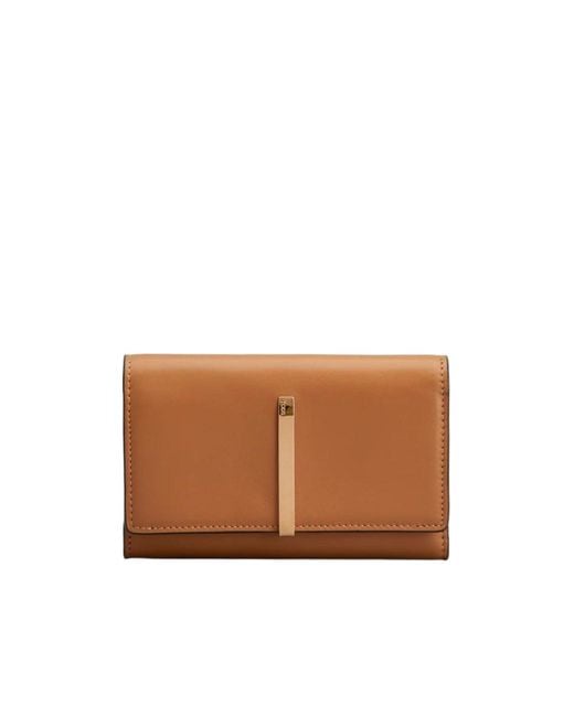Tod's Brown Leather Wallet