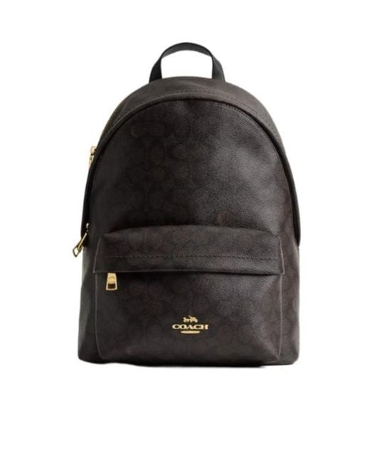 COACH Black Taylor Small Backpack