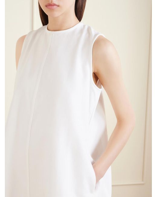 Stella McCartney White Denim Mini Dress