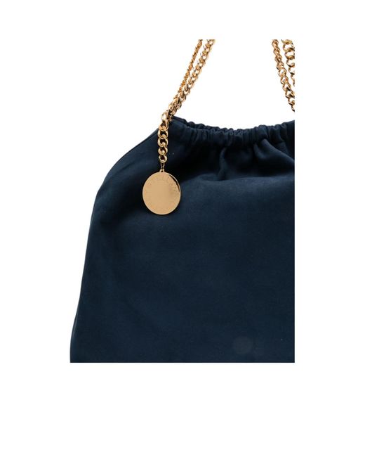 Stella McCartney Blue Chain Shoulder Bag