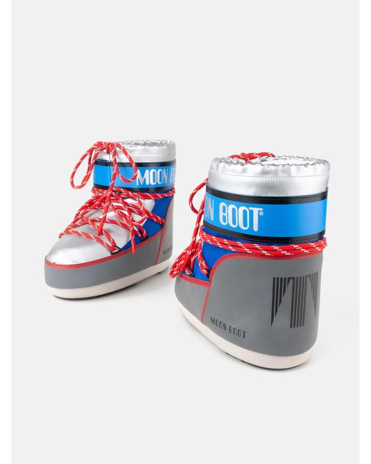 Moon Boot Blue Winter Boots