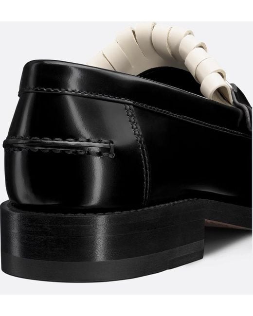 Dior Black Emblem Loafer
