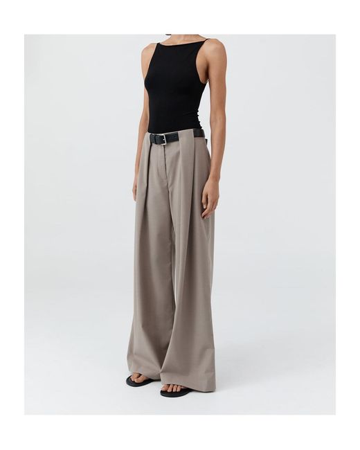 St. Agni Black Backless Camisole Top