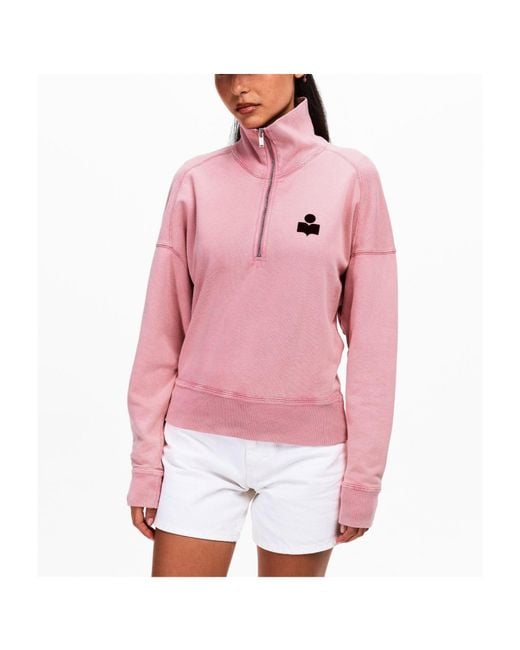 Isabel Marant Pink Crew Neck Sweatshirt
