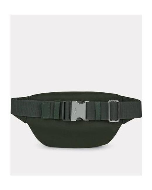 KENZO Black Happy Tiger' Belt Bag for men