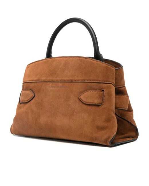 Marc Jacobs Brown Belted Small Top Handle Bag