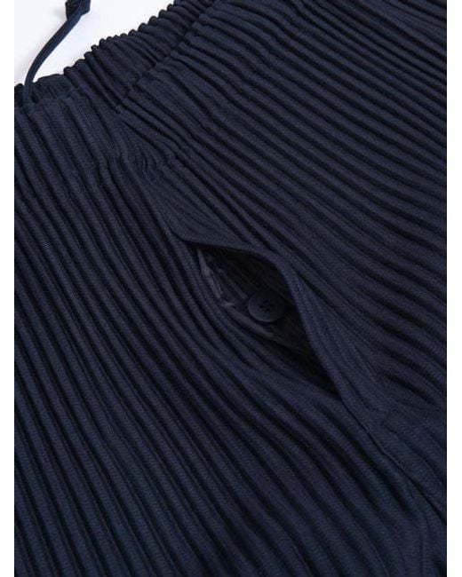 Homme Plissé Issey Miyake Blue Homme Plissé Issey Miyake Balloon Pants for men