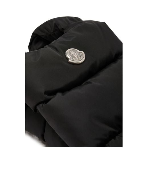 Moncler Black Quilted Shell Cross-Body Bag