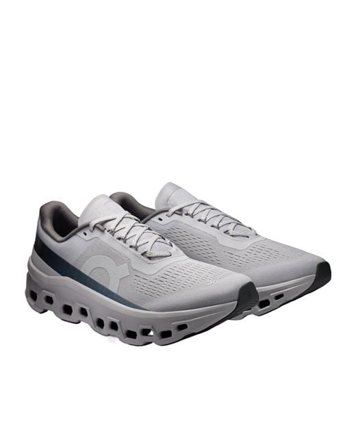 On Shoes Gray Cloudmonster 1 Sneakers for men
