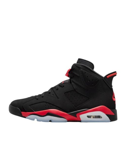 Nike Black Air Jordan 6 Retro Sneakers for men