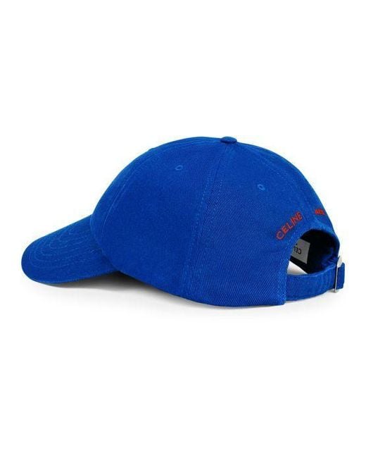 Céline Blue Logo Hat