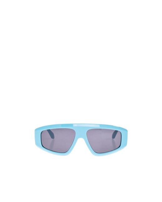Alaïa Blue Alaïa Aviator Frame Sunglasses