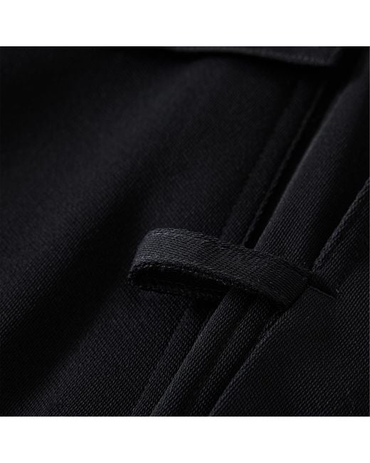 Rick Owens Black High-Waisted Utility Mini Short for men