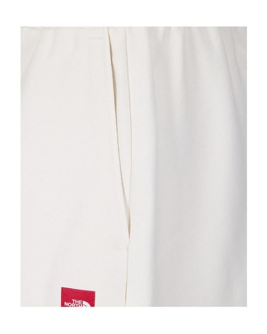 The North Face White Box Logo Sweatpants