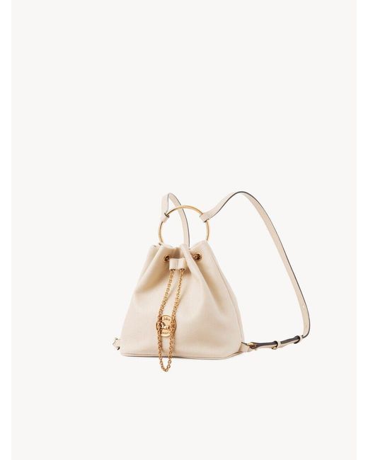 Chloé Natural Chloé Small Bracelet Backpack