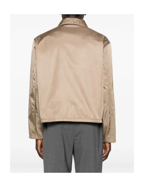 Prada Natural Neutrals Jackets for men