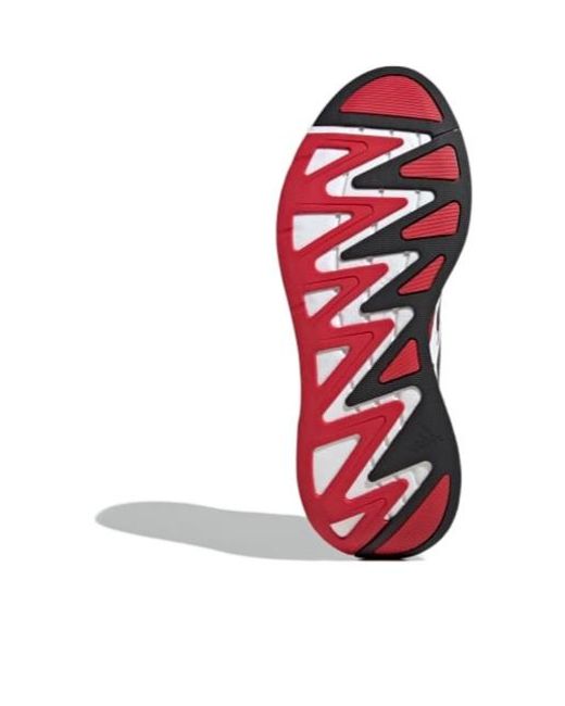 Adidas Originals Red Adizero Aruku Lace-Up Sneakers for men