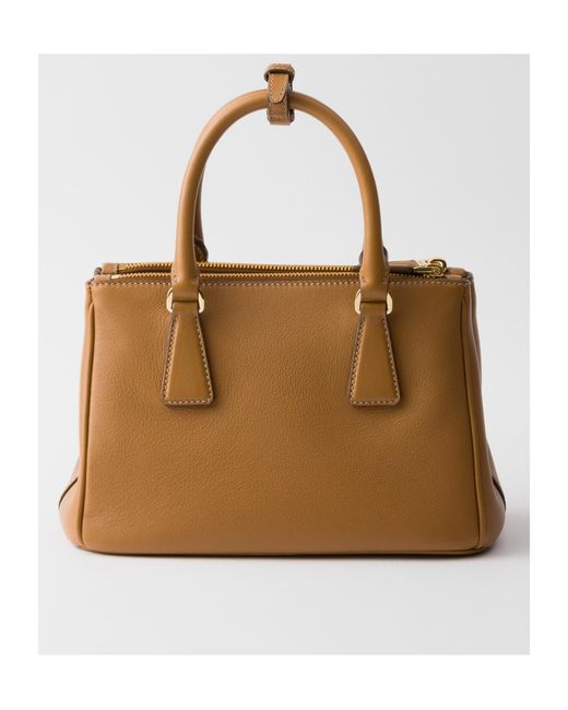 Prada Brown Galleria Small Leather Bag