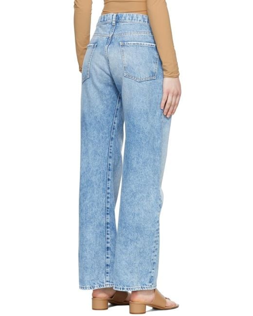 Maison Margiela Blue Classic Bootcut Jeans