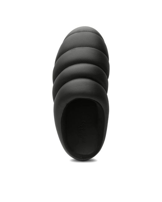 Axel Arigato Black Round-Toe Slippers