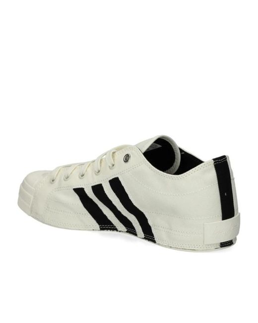 Y-3 Multicolor Nizza Lo Round Toe Lace-Up Sneakers for men