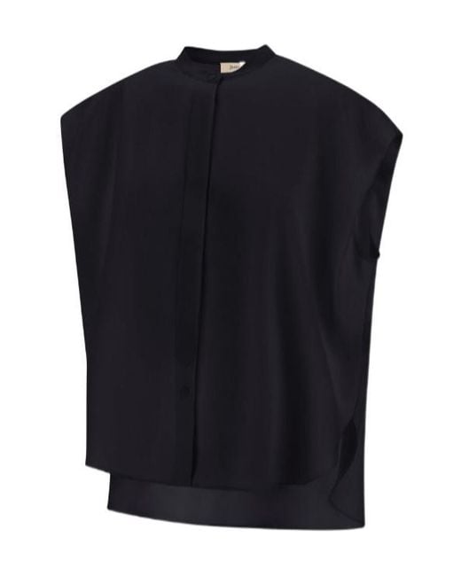 Herno Black Lucent Cady Top