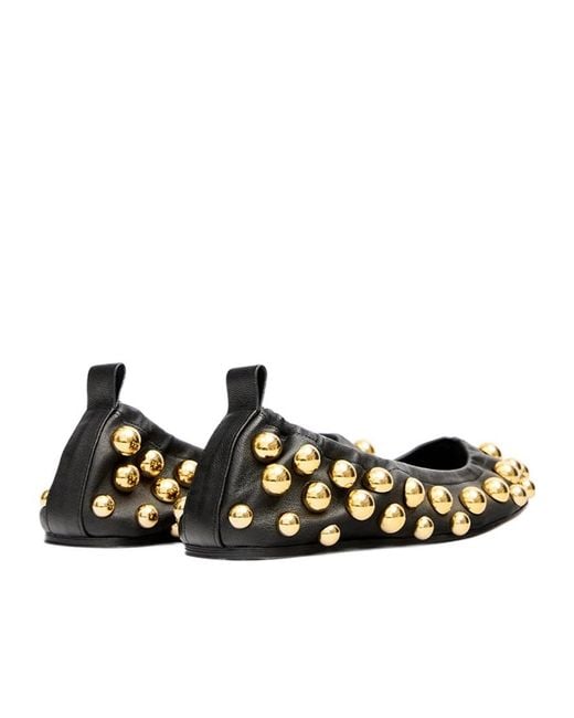 Isabel Marant Black Ballerina Shoes