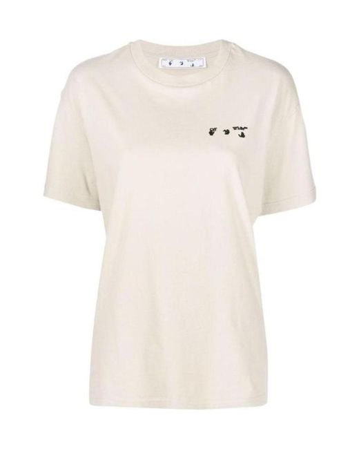 Off-White c/o Virgil Abloh White Hands Off Crewneck T-Shirt