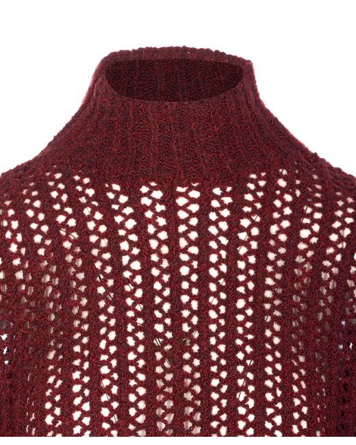 Max Mara Red Quaglia Sweater
