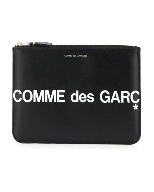 Comme des Garçons Black Comme Des Garçons Wallet Cdg Huge Logo Wallet for men
