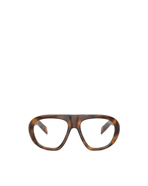 Prada Multicolor Full-Rimmed Plano Lenses