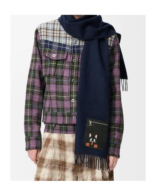 Loewe Blue Scarf