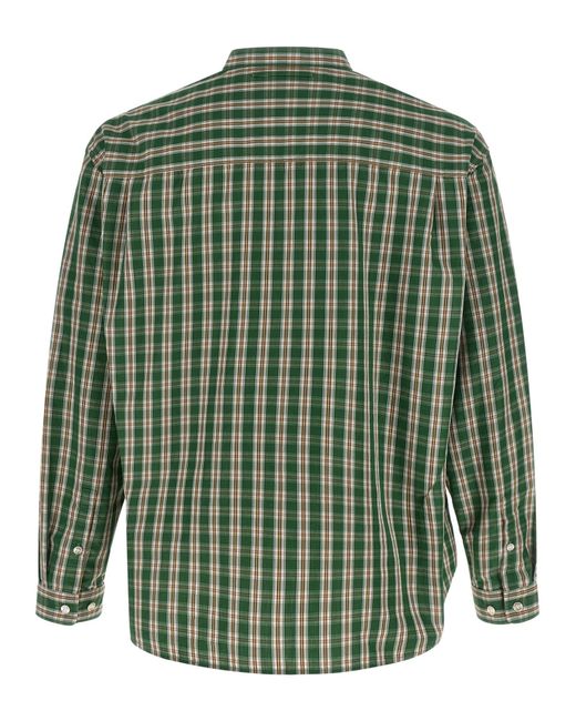 Undercover Green Button-Down Shirt for men