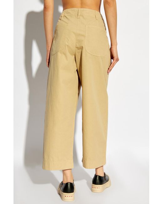 Rag & Bone Natural Belt-Loop Casual Pants