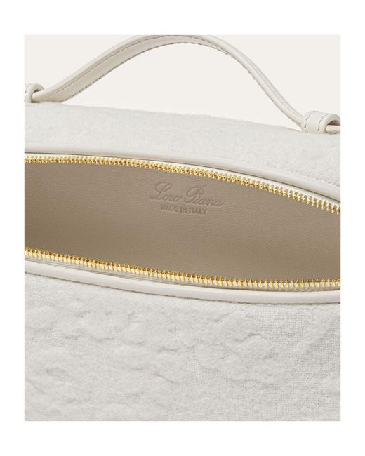 Loro Piana White Extra Pocket L19 Shoulder Bag