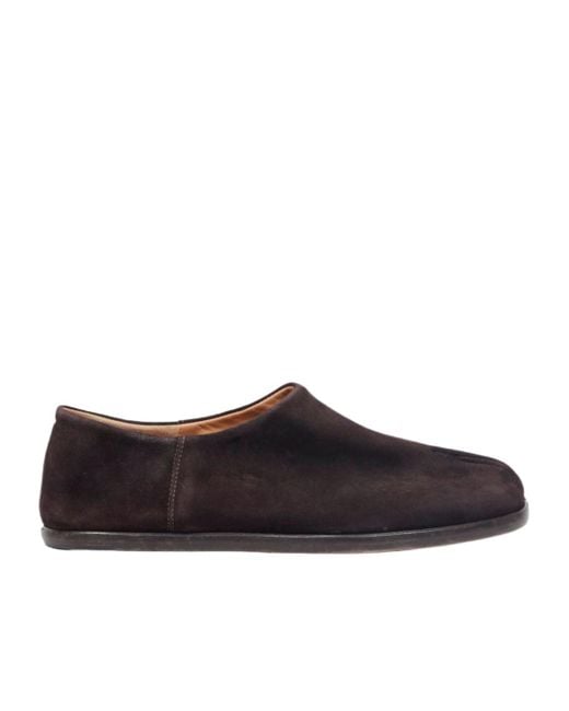 Maison Margiela Brown Tabi Babouche Loafers