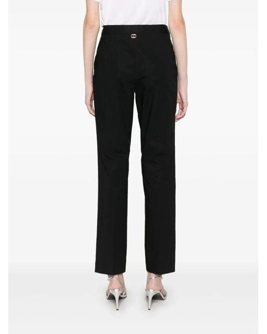 Twinset Black Straight Leg Pants