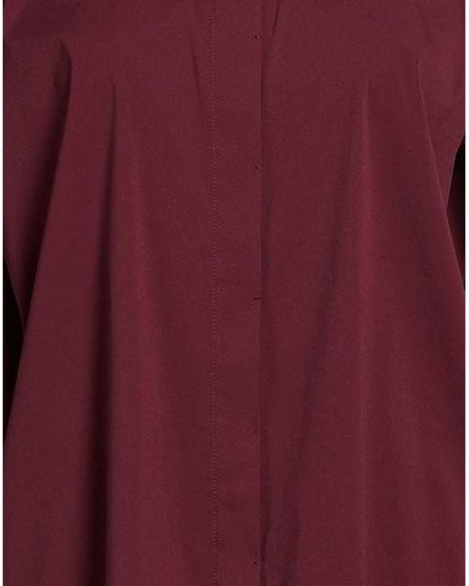 Brunello Cucinelli Purple A Versatile Solid-Color Shirt