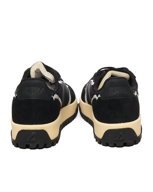 Autry Black Wildpace Low Top Sneakers for men