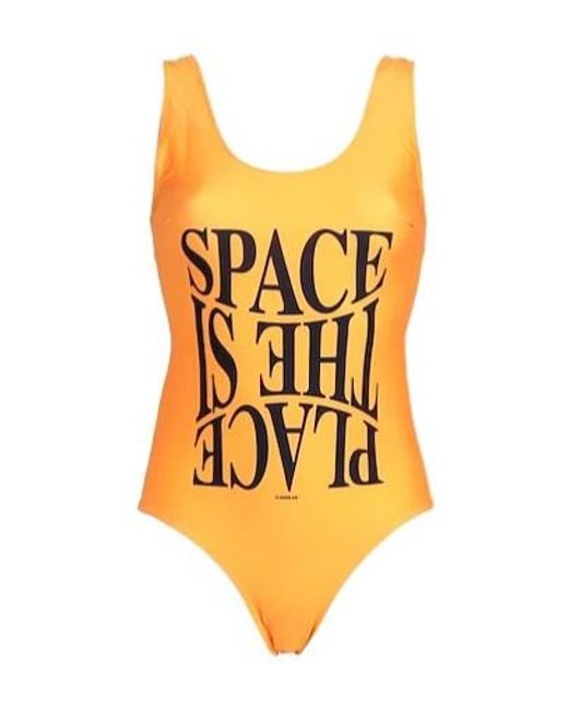Ganni Yellow One-Piece Swimsuits