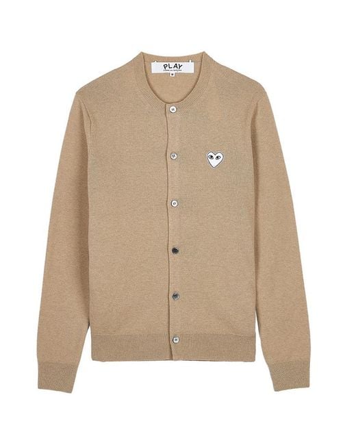 Comme des Garçons Natural Long-Sleeved Knitwear for men