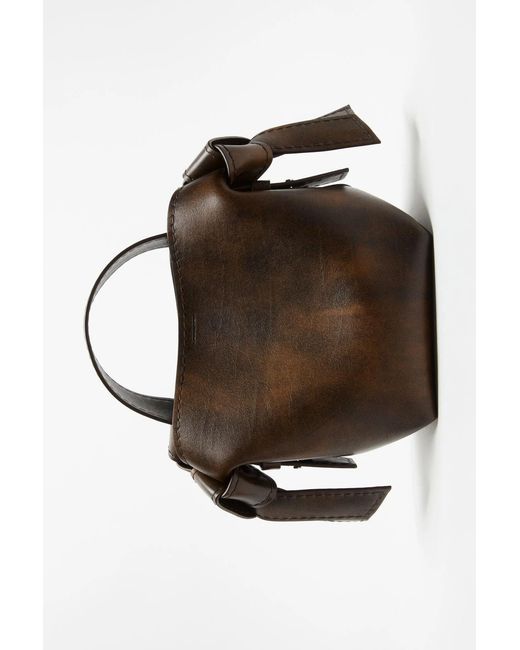Acne Black Musubi Mini Shoulder Bag