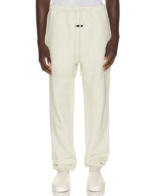 Fear Of God White Drawstring Athletic Pants for men