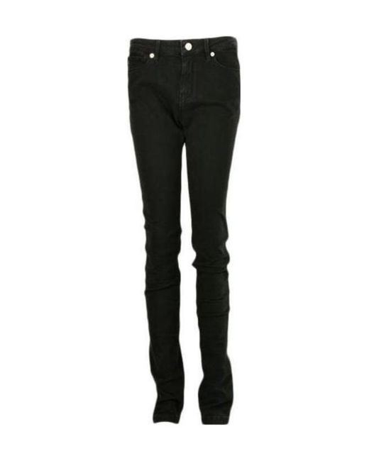 Moschino Black Belt-Loop Jeans