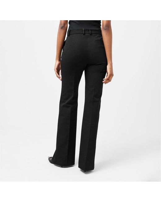 Joseph Black Belt Loop Casual Pants