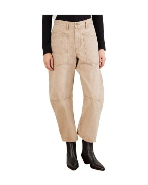 Nili Lotan Natural Casual Cargo Pants