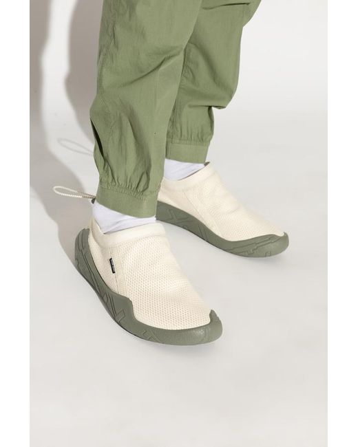 Stone Island White Shadow Project Slip-On Sneakers for men