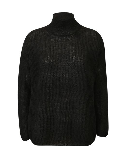 Max Mara Black Turtleneck Sweater