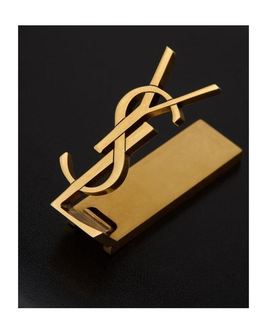 Saint Laurent White Envelope Foldovet Top Mini Shoulder Bag