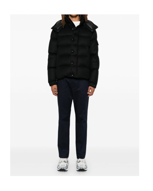 Moncler Black Maya 70 Hooded Jacket for men